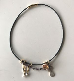Siren Kolye (Granat, 8k altın, inci, sitrin)